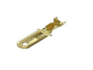 Extra /250” Brass Terminals 2 sq mm Male Brass Tab