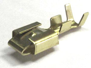 Brass Yazaki .250 2 sq mm Female Brass Special Terminal