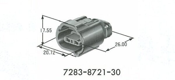 2 Pin SSD 050 Sealed Connector - Image 5