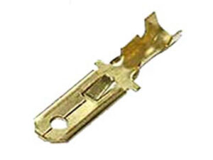 Tanged 250” Brass  Fits wires from .75mm – 2mm