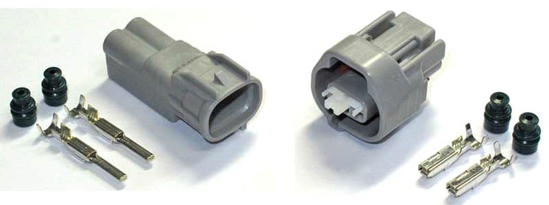 2 Pin TS 090 Sealed Connector