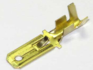 Brass Yazaki .250”  sq mm Male Tab Terminal
