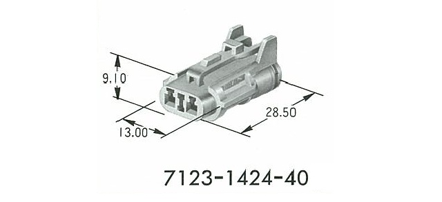 2 Pin SWP 070 Sealed Connector - Image 2