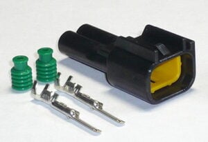 2 Pin RFW 090 Male Sealed Connector