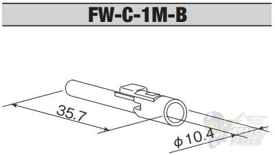 1 Pin RFW 090 Male Sealed Connector - Image 2