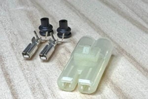 2 Pin DC 090 Female Sealed Connector.