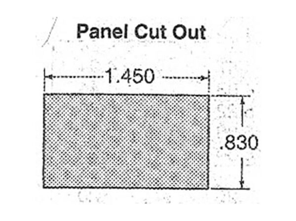 LED SPST Rocker Switch (20A) -[ Contura ] - Image 2