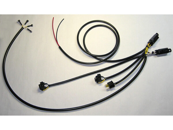 H4 Dual Relay Kit w/One Headlight Cut Wiring