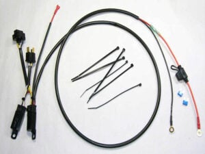 H4 Single Relay Kit with Driving Lights on with HI Beam
