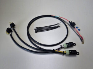 H4 Single Headlight Relay Kit – [In Fairing]