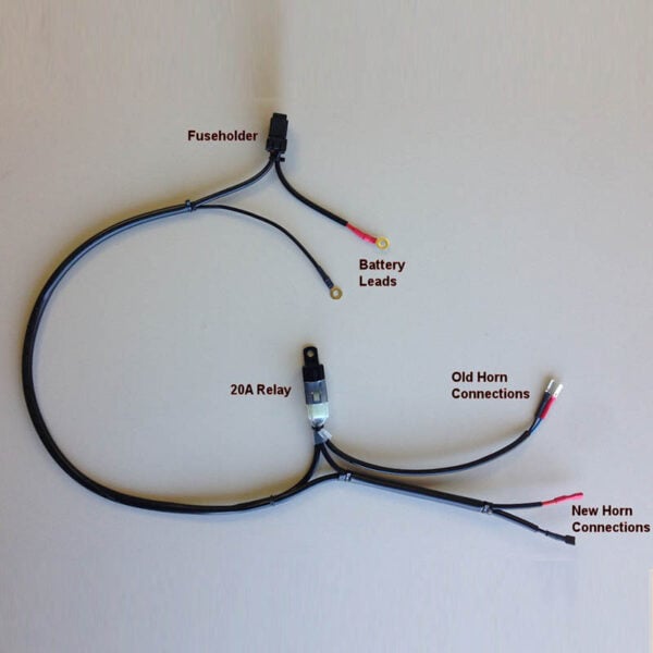 Horn Kit with Battery Connectors