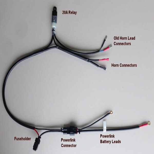 Horn Kit with Battery Connectors - Image 2