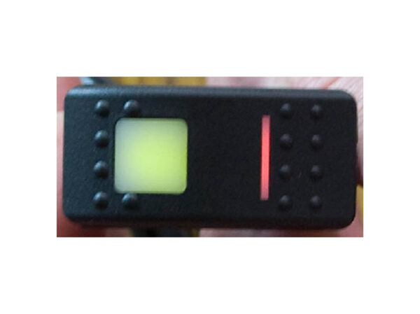 LED SPST Rocker Switch (20A) -[ Contura ] - Image 4