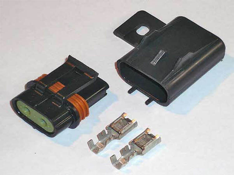 2 Pin Metri-Pack 630 Sealed Fuse Holder