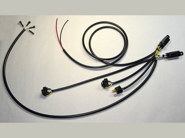 H4 Dual Headlight Relay Kit with One Headlight Cut