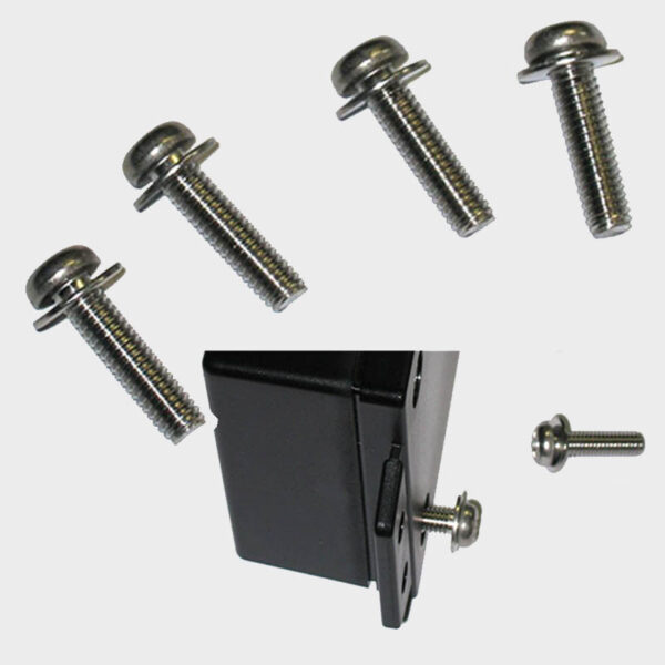 M4 Stainless Screws to mount from back