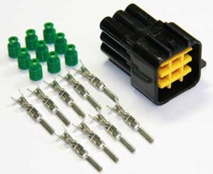 9 Pin RFW 090 Male Sealed Connector