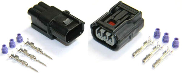 3 Pin HV 040 Sealed Connector - 'Top'