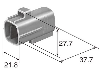 4 Pin TS 090 Sealed Connector - Image 2