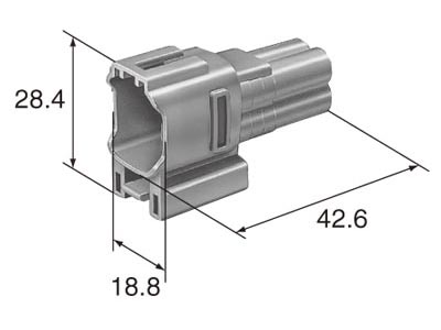 4 Pin TS 090 Sealed Connector - 'Special A' - Image 4
