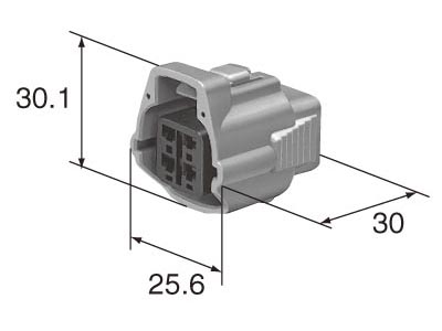 4 Pin TS 090 Sealed Connector - Image 3