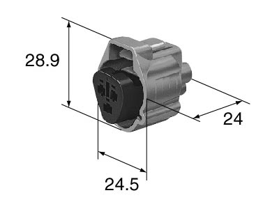 3 Pin TS 090 Sealed Connector - 'TRI' - Image 3