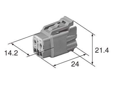 4 Pin TS 090 Sealed Connector - 'Special A' - Image 5