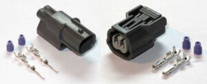 2 Pin HX 040 Sealed Connector – ‘Bottom Rib’