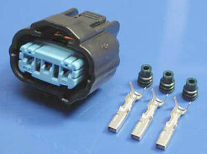 3 Pin HX 090 Sealed Connector – ‘Bottom Right Rib’