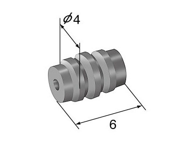 Blanking Plug HX 040, HV 040 - 'Black' - Image 2