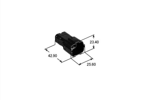 6 Pin SWP 070 Sealed Connector - Image 3