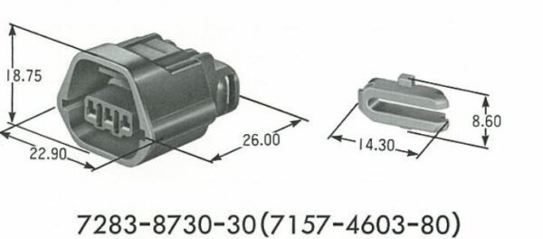 3 Pin SSD 050 Sealed Connector - Image 7