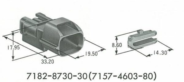 3 Pin SSD 050 Sealed Connector - Image 6