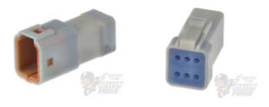 6 Pin JWPF Sealed Connector