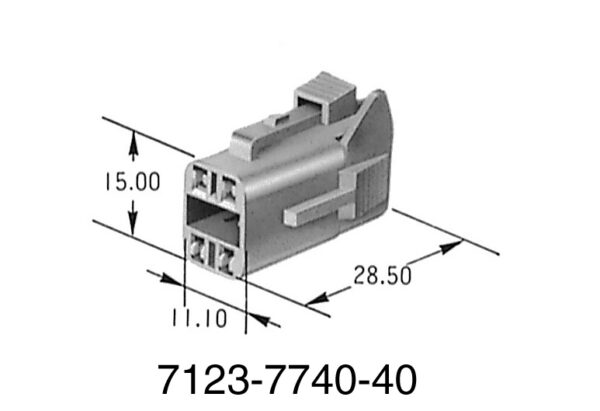 4 Pin 62-Z 060 Sealed Connector - Image 4