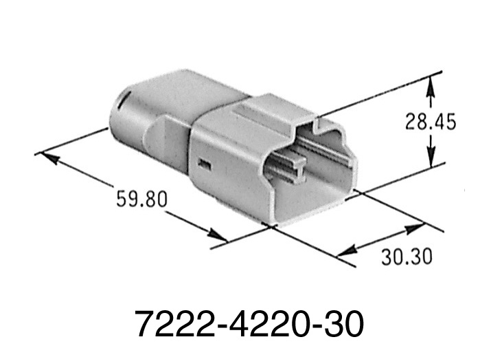 2 Pin 58 Y 375 Sealed Connector - Image 5