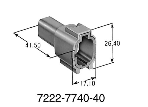 4 Pin 62-Z 060 Sealed Connector - Image 5
