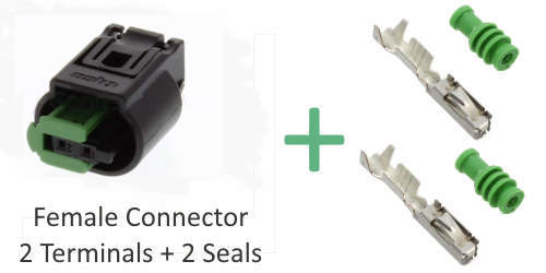 みーみー 284869-1 TE Connectivity 自動車用コネクタ Micro Quadlock