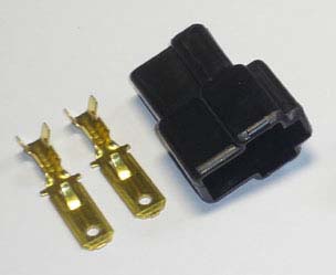 2 Pin Yazaki .250" CN(A) Connector - Image 3