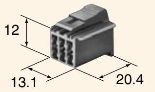 とも品 6 Pin Sumitomo HM .090