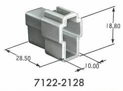 2 Pin Yazaki .250" CN(A) Connector - Image 4