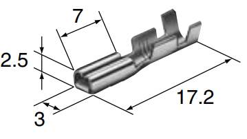 Terminal Sumitomo HM/MT .090" Plated - Image 5