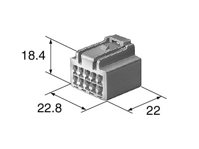 10 Pin Sumitomo TS .090" Connector - Image 2
