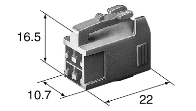 4 Pin Sumitomo TS .090" Connector - Image 2