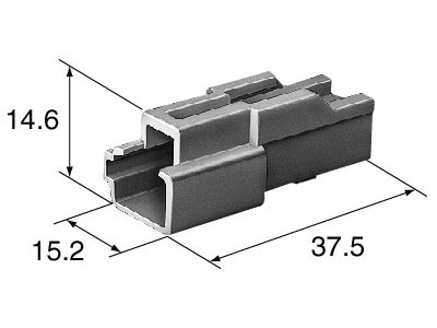 2 Pin Sumitomo TS .090" Connector - Image 2
