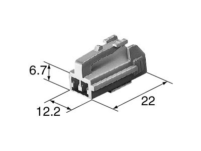 2 Pin Sumitomo TS .090" Connector - Image 3