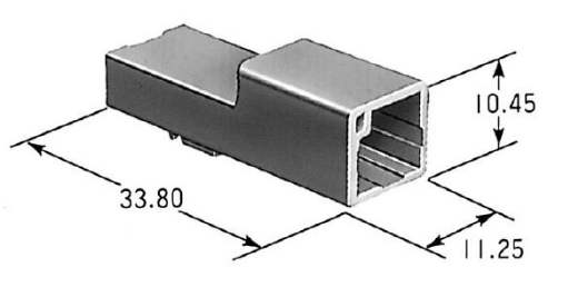 2 Pin Yazaki .040" Series III Connector - Image 2