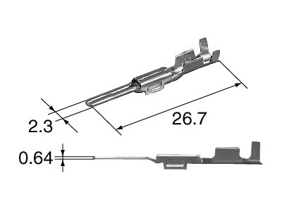 Terminals Sumitomo TS, DL, SL, .090" Series - Image 2