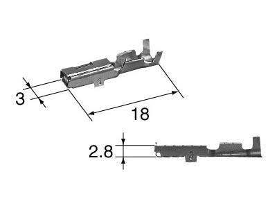 Terminals Sumitomo TS, DL, SL, .090" Series - Image 3