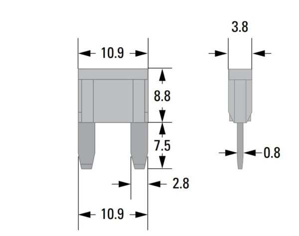 30A ATM Blade Fuse - Image 2